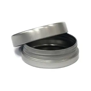 NEW MOLD Round Child-Resistant Tin Packaging With Metal Liners All Tinplate No Plastic Liner CR Style Tin