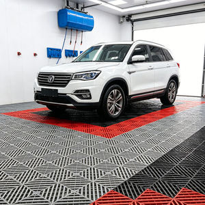 Rigid Modular Colorful Garage Floor Tiles Interlocking <b>Plastic</b> Floor Mats Premium Industrial <b>Plastic</b> Garage <b>Flooring</b> Mats - Product Image 1