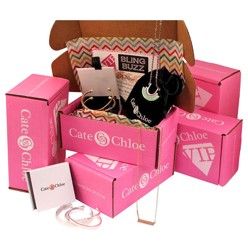 Boîtes d'abonnement roses