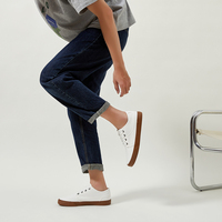 Chaussures XRH OEM et ODM vente en gros de chaussures avec logo personnalisé chaussures vulcanisées à semelle en caoutchouc chaussures en toile pour hommes décontractées