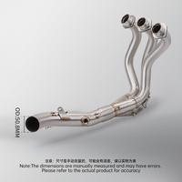 Baru Set sistem knalpot 51mm dengan peredam untuk MT09 FZ09 XSR900 termasuk MT-09 aksesori motor FZ-09