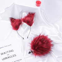 SM Queue de renard synthétique pour femme, plug anal, accessoires de jeu de rôle, bandeau oreilles de chat, produits sexuels alternatifs B30 X