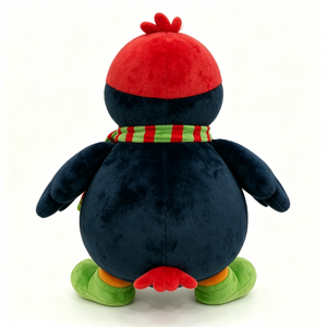 Peluche de pingüino personalizado para regalo de invierno, peluche de pingüino para regalo de cumpleaños, peluche de pingüino con bufanda para Navidad - Product Image 5