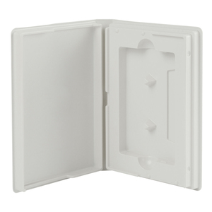 Estuche Rígido de Plástico Blanco Personalizado para Casete de Audio, Caja Protectora Individual para Casete, Caja de Almacenamiento Retro para Colección, Repuesto - Product Image 2