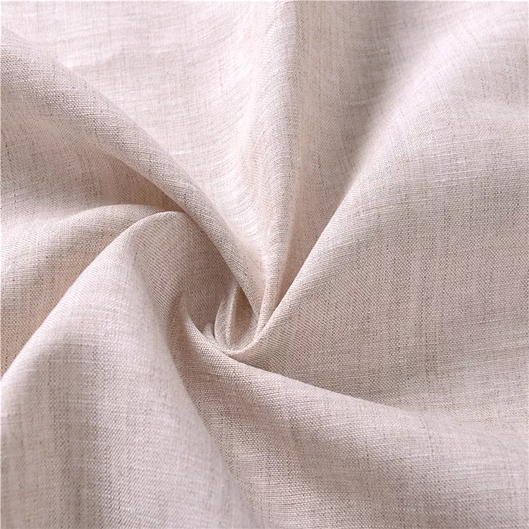 Pure Stonewashed Linen Fabric - White Wrinkle-Free - Eco-Friendly Material  for Drapery, Clothing, and Decor | 54/55" Width