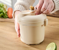 Cuisine de qualité alimentaire PP micro-ondes boîte à déjeuner vapeur sans BPA faible teneur en sucre cuiseur à riz boîte à riz contrôle du sucre cuiseur à riz