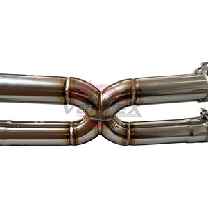 Sección Trasera de Escape de Acero Inoxidable Vortex Racing con Catalizador de Alto Flujo para Porsche 996 de Aspiración Natural, Piezas de Afinación de Sonido - Product Image 2