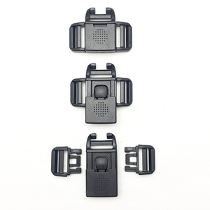 Boucle de siège auto bébé en plastique noir 20 mm pour poussette et porte-bébé - Product Image 2