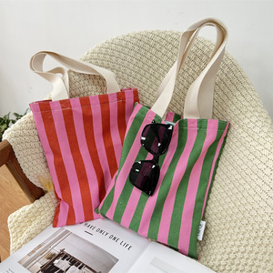 Cotton Striped <b>Envelope</b> Bag Personalized Logo Printing for Storage Promotion Dust Bag Shoe Bag <b>Gift</b> Packaging Bag - Product Image 1