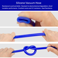 Tuyau flexible en silicone pour air et vide, universel, 4mm, 5/32'', 1/8'', 3/16'', 1/4'', 5/16'', 3/8'', vente en gros d'usine, personnalisé