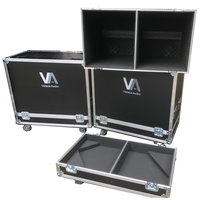 Flight case robuste et antichoc sur mesure pour équipement d'éclairage de scène DJ Vatasa Audio, en aluminium
