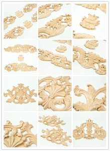 Ornamen Onlay Mebel Kayu Appliques Antik - Product Image 4