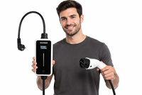 Industrieller Typ 2 Mode 2 Tragbarer EV-Lader 16A 230V UL94 V-0 Flammschutzmittel IP67 OEM CE für Europa