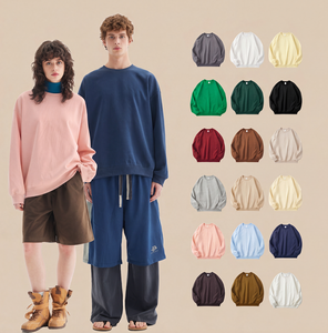 เสื้อฮู้ดผู้ชาย สีพื้น ผ้าฝ้าย 100% เฟรนช์เทอร์รี่ ทรงปกติ สวมใส่สบายๆ สำหรับฤดูใบไม้ร่วง รับสกรีนโลโก้ บริการ OEM - Product Image 1