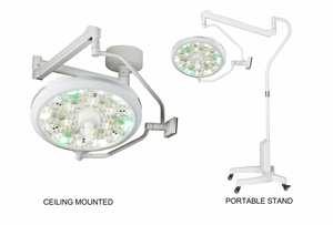 Equipo Médico MT Yde700/700c Lámpara Quirúrgica Móvil LED sin Sombra Lámpara de Operación de Techo LED de Doble Cúpula - Product Image 5