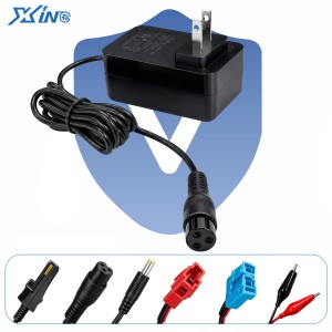 <span class=keywords><strong>Chargeur</strong></span> <span class=keywords><strong>de</strong></span> <span class=keywords><strong>batterie</strong></span> au plomb <span class=keywords><strong>24</strong></span> V pour voiture électrique pour enfants, scooter, kart, véhicule électrique, <span class=keywords><strong>chargeur</strong></span> avec prise DC 5,5 mm US EU - Product Image 2