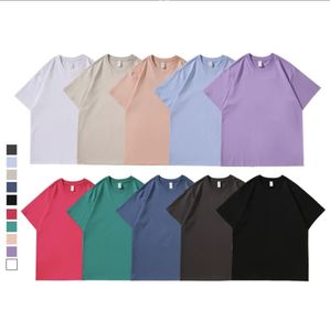 แฟชั่นสไตล์ยุโรปเสื้อยืดแขนไหล่ฮิปฮอปผ้าฝ้าย100% แบรนด์เนมระบายอากาศได้สำหรับทุกเพศการโฆษณาคอทรงหลวม - Product Image 6