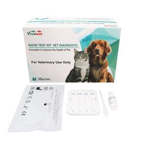 Kit de <span class=keywords><strong>test</strong></span> rapide CPV Ag parvovirus pour chiens canins Pet Care Bandelettes de <span class=keywords><strong>test</strong></span> vétérinaire - Product Image 4