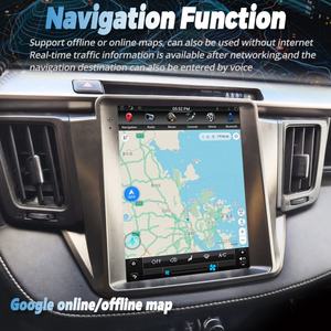 Radio con Pantalla Android de 256 GB para Automóvil, Reproductor Multimedia para Toyota RAV4 RAV 4 2013 2014 2015 2016 2017, Reproductor 4G Carplay 2din GPS Estéreo - Product Image 6