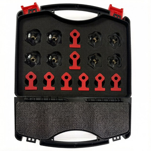 <b>Woodworking</b> 90 Right-Angle Positioning Clamp Set Aluminum Square + Positioning Clamps Board-Matching Auxiliary <b>Tool</b> 12162 - Product Image 2