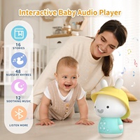 Lecteur audio pour enfants jouet expérience d'écoute sans écran pour histoires, musique, entraîneur de sommeil, veilleuse, Bluetooth