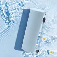 Bouteille isotherme Superfit en acier inoxydable et silicone, bouteille magique étanche et portable pour boissons chaudes ou froides