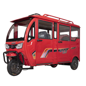 Véhicule touristique à carrosserie fermée FGQ Tuk-tuk pour 4 passagers, transport sur courte distance, véhicule électrique à trois roues - Product Image 1