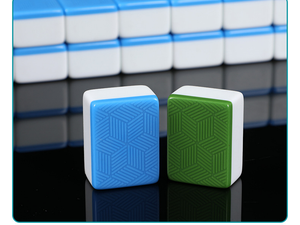 Jeu de tuiles de <span class=keywords><strong>mahjong</strong></span> magnétiques en mélamine de luxe moderne, 42 mm, 166 pièces, compatible avec la machine automatique, style américain - Product Image 6
