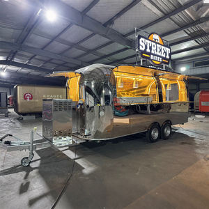 フルキッチン搭載 移動式キッチン フードトラック BBQ フードキャラバン トラック 総合的な厨房設備付き - Product Image 2