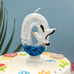 <span class=keywords><strong>Vela</strong></span> Gaviota Diseño digital Velas de parafina hechas a mano Velas creativas de cumpleaños para decoración del hogar - Product Image 1