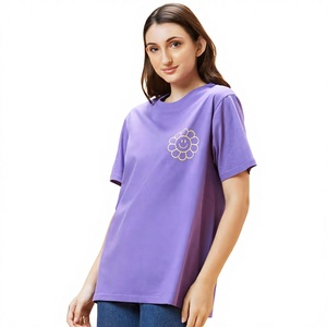 Camiseta Gráfica de Mujer de la Mejor Calidad, Jersey de Algodón Suave, Estampada, Manga Corta, Informal, Fabricante de Ropa OEM ODM, Venta al Por Mayor - Product Image 4