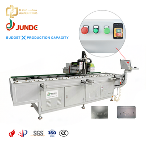 JUNDE High Speed 12000rpm Spindle CNC <b>Drilling</b> and Milling Machine for Window and Door Making - Product Image 1