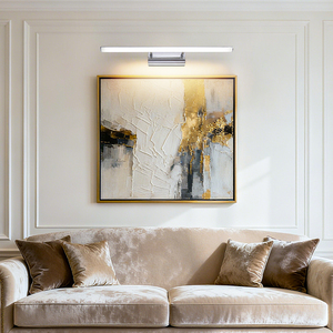 Modern Design LED Wall-Mounted Mirror <b>Vanity</b> Lamp IP44 Rated for Home Bathroom Living Room Bedroom Hotel Use Chrome Shade - Product Image 5