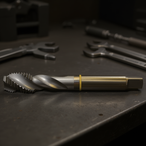 Macho de roscar estándar Ta1461 de 40 grados para orificios ciegos, tolerancia 6H, juego de macho y terraja - Product Image 3