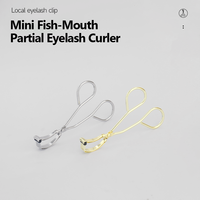 Pince à cils de précision en gros pour les coins des yeux, mini-outil de recourbement pour cils courts, idéal pour les salons de beauté