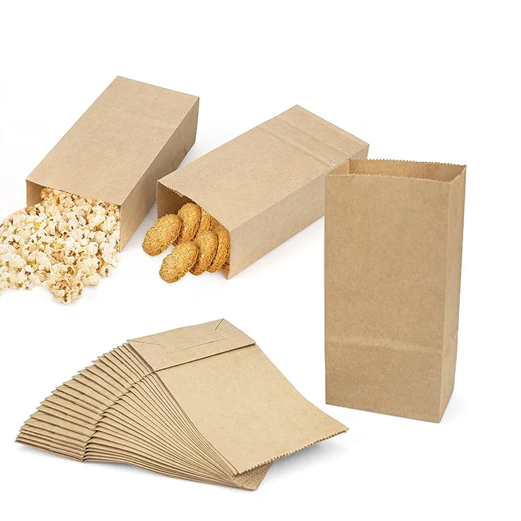 Custom Eco Friendly forno da asporto patatine fritte Sandwich Burger Fast Food imballaggio di carta a microonde Popcorn Bag