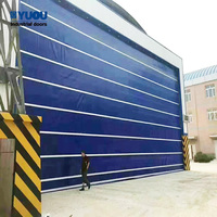 Porte Coulissante Automatique Motorisée, Grande Porte de Hangar, Porte Coulissante Aluminium pour Avions et Hélicoptères