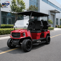 Ventes directes d'usine Komas, mini-voitures de golf électriques, batterie au lithium 48v, 4 roues, 4 places, certificat CE, 30-50 km/h, autonomie de 70-90 km
