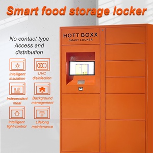 Code de balayage d'écran tactile en gros d'usine isolation intelligente désinfection UVC armoire alimentaire intelligente <span class=keywords><strong>casier</strong></span> intelligent - Product Image 2