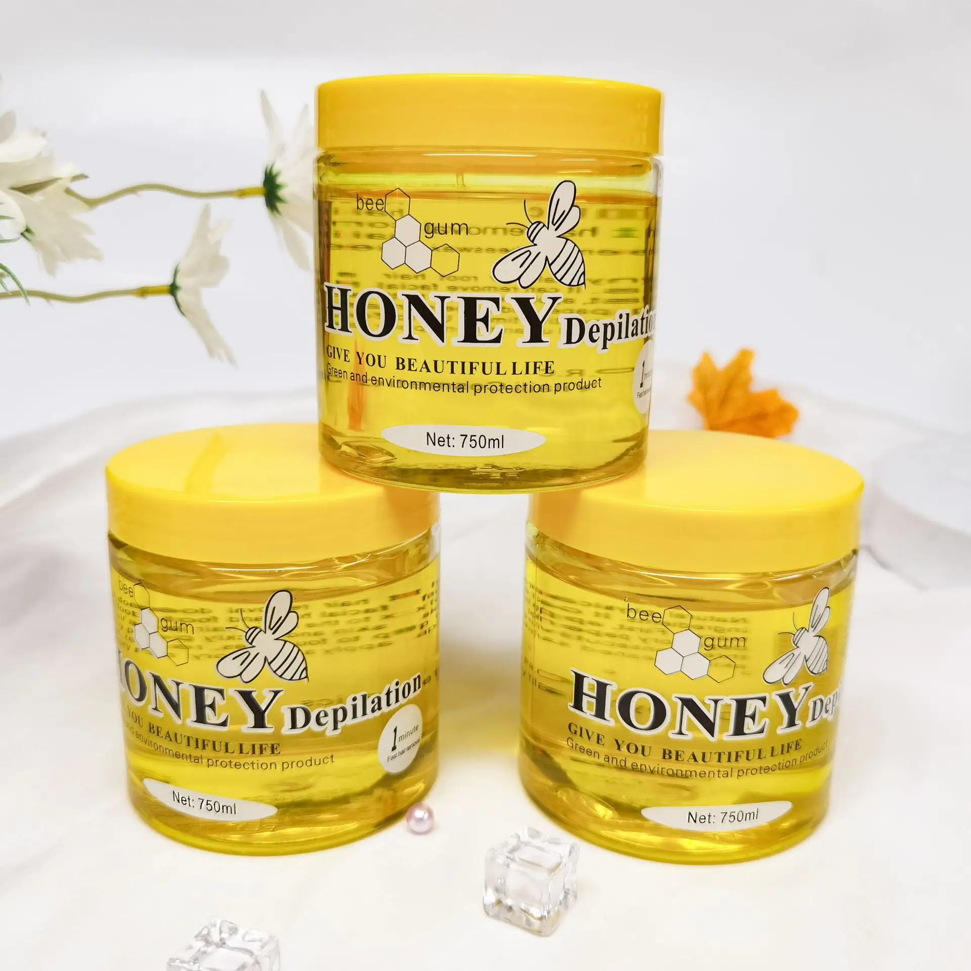 Honey depilatory wax Hair Removal soft Wax for Arm Leg removal Wax Factory professional hair