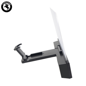 Amplificador de Pantalla 3D de 12 Pulgadas, 3X, para Video, Móvil, <span class=keywords><strong>TV</strong></span>, Teléfono, con Altavoz Pequeño, Negro, Moderno - Product Image 3