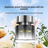 Rafraîchisseur d'air liquide pour voiture avec logo personnalisé Récipient en verre de qualité supérieure Parfum d'aromathérapie pour voiture