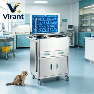 Chariot médical de qualité supérieure, haute stabilité, roues antichoc, pour le service d'oncologie - Product Image 5