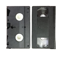 Cassettes vidéo VHS vierges T120/160, emballage en boîte cadeau en plastique