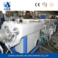 Ligne de production d'extrusion de tuyaux en PVC à double cavité de 16-63 mm, machine de fabrication d'extrusion de tubes de protection de câbles électriques