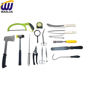 Set di strumenti per dissezione veterinaria WANJIA <span class=keywords><strong>Kit</strong></span> di strumenti chirurgici con scatola in lega di alluminio per anatomia animale di grandi dimensioni - Product Image 6