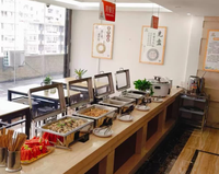 Chauffe-Plats Commercial de Luxe en Acier Inoxydable 304 avec Couvercle Visuel à Commande Tactile Intelligente pour Hôtels et Buffets