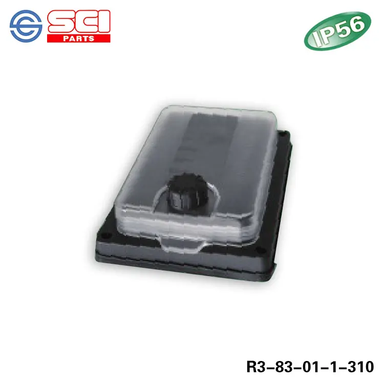 ผู้ถือฟิวส์กันน้ํา SCI R3-83-01-1-310 ไฟเตือน LED ใบมีดฟิวส์ 30A 100A