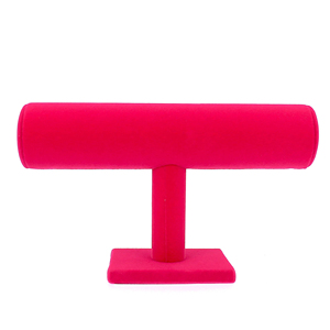 Présentoir de Collier en Velours AURORA, Support de Bijoux en Forme de Buste, Base en Bois, Couleurs Personnalisables pour Boutique, Livraison Rapide - Product Image 5
