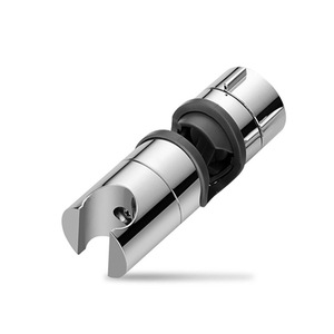 Universal 18-25MM Adjustable Hand Shower Rail Head Bracket ABS <strong>Holder</strong> for Slide Bar Slider Clamp Bathroom <strong>Showerhead</strong> <strong>Holder</strong> - Product Image 1